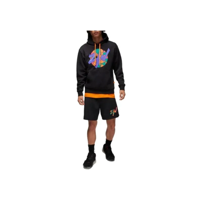 Jordan Zion Sweatshirt Men's Black-2