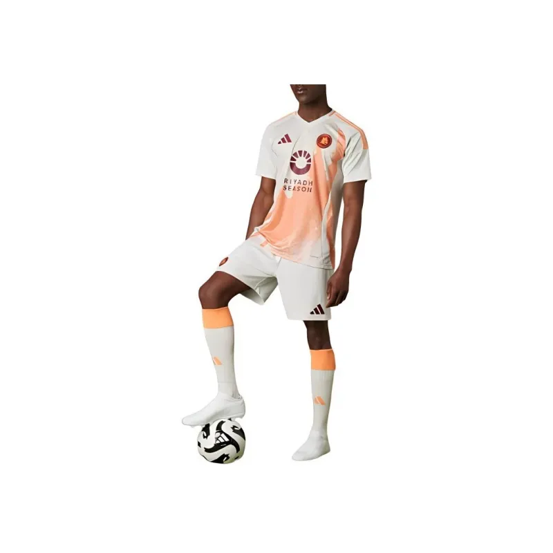 Adidas Free Shipping With AdiClub As Roma 24/25 Away Jersey-3