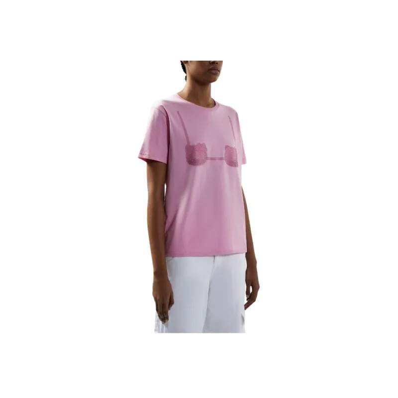 GCDS X Hello Kitty Printed bra T shirt-3