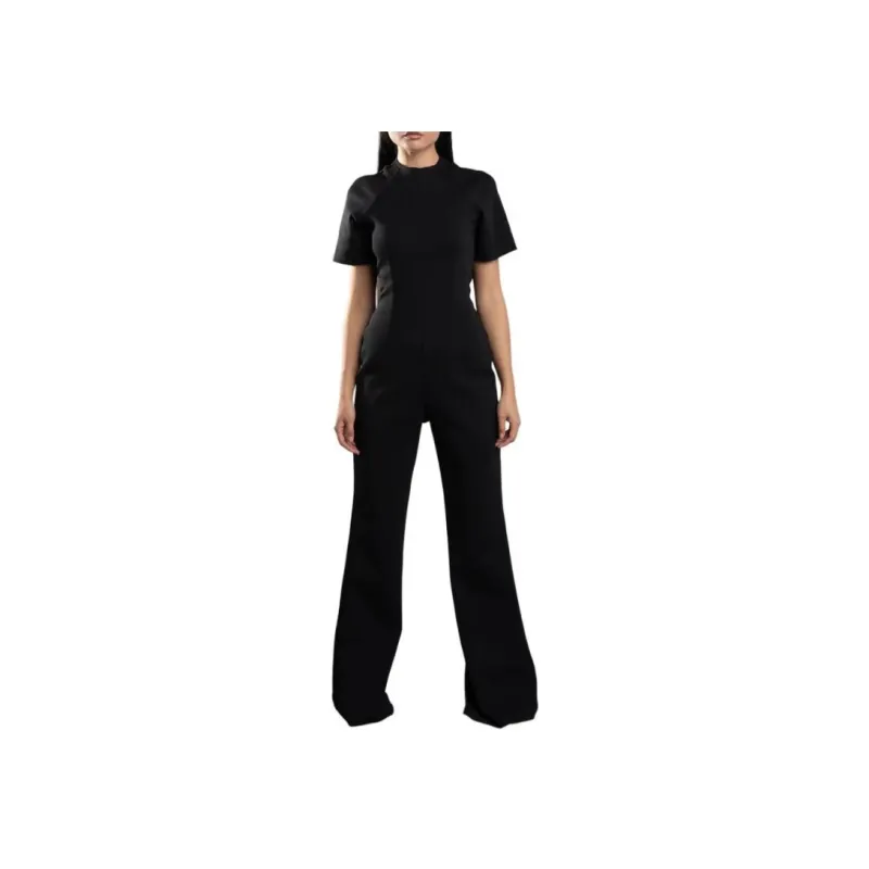 NATASHA ZINKO Wide-Leg Jumpsuit Jumpsuit Women's Black-0