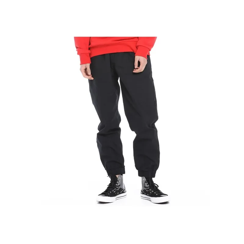 Converse Knitted Sports Pants Men's Black-3