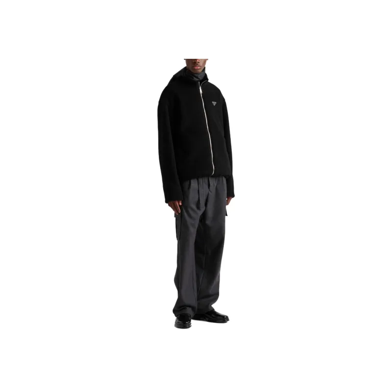 PRADA SS24 Jackets & Coats Men's Black-1