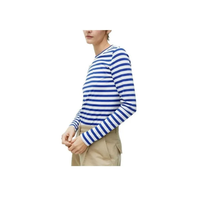 ARKET Other Long-Sleeved T-Shirts Women's Blue White-1
