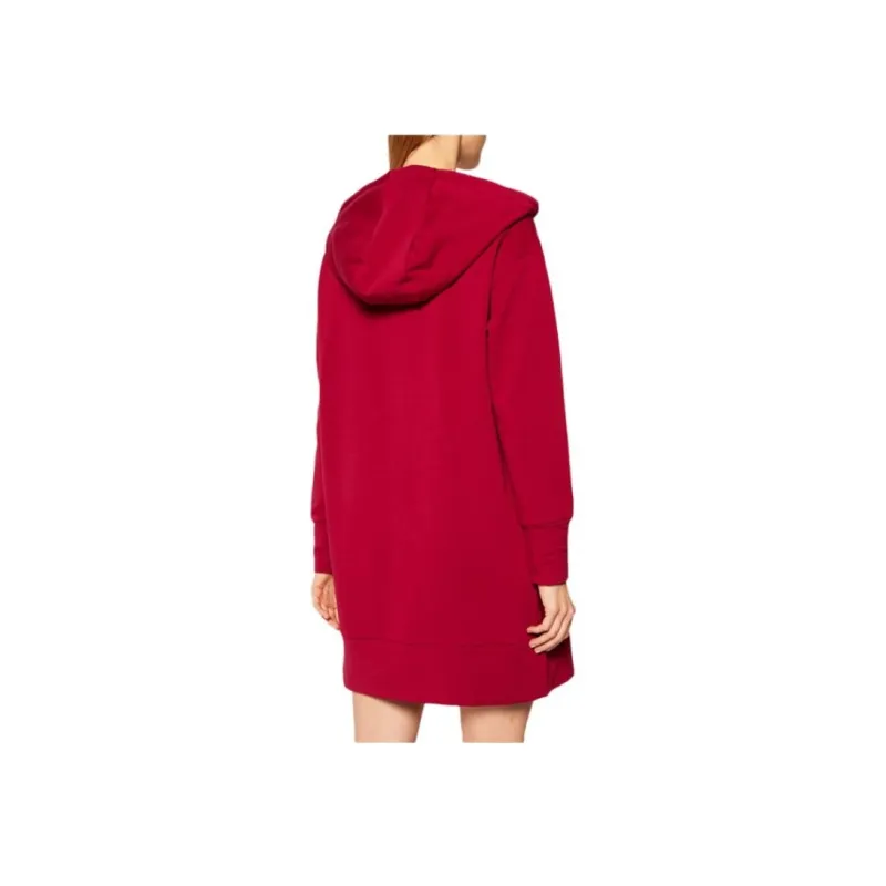 EMPORIO ARMANI Long Sleeved Dresses Women's Red-3