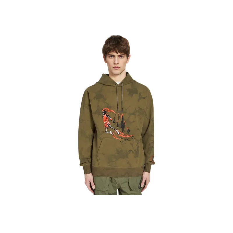 Travis Scott Jordan Washed Suede Hoodie-2