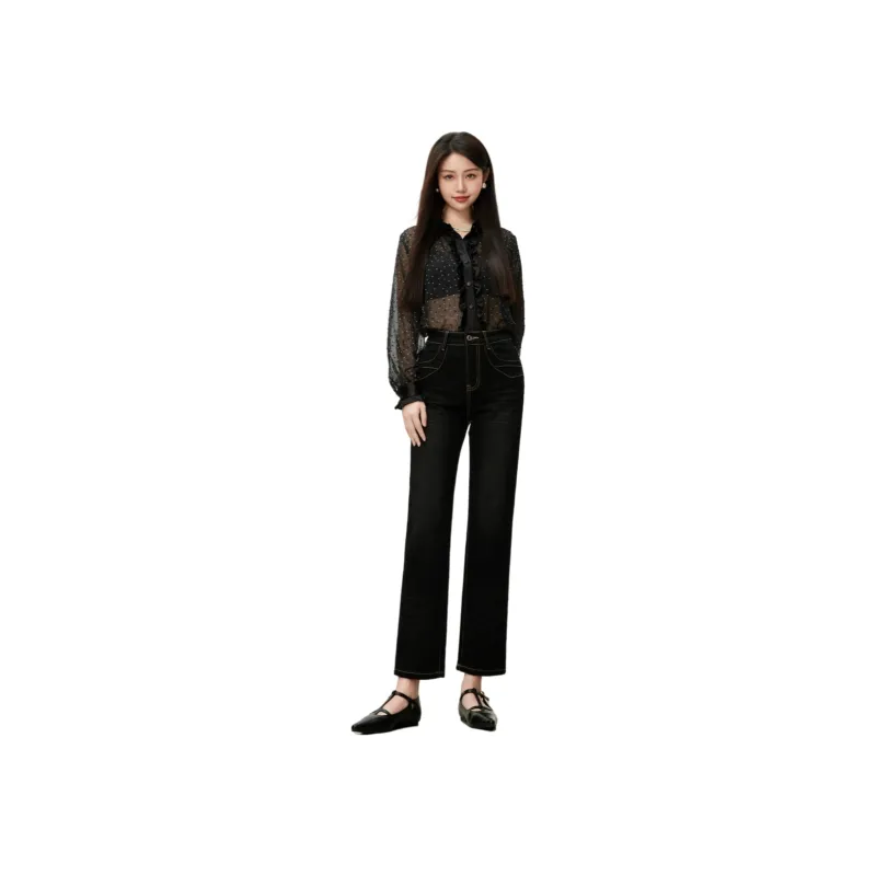 Wang Youshan Jeans Women's-5