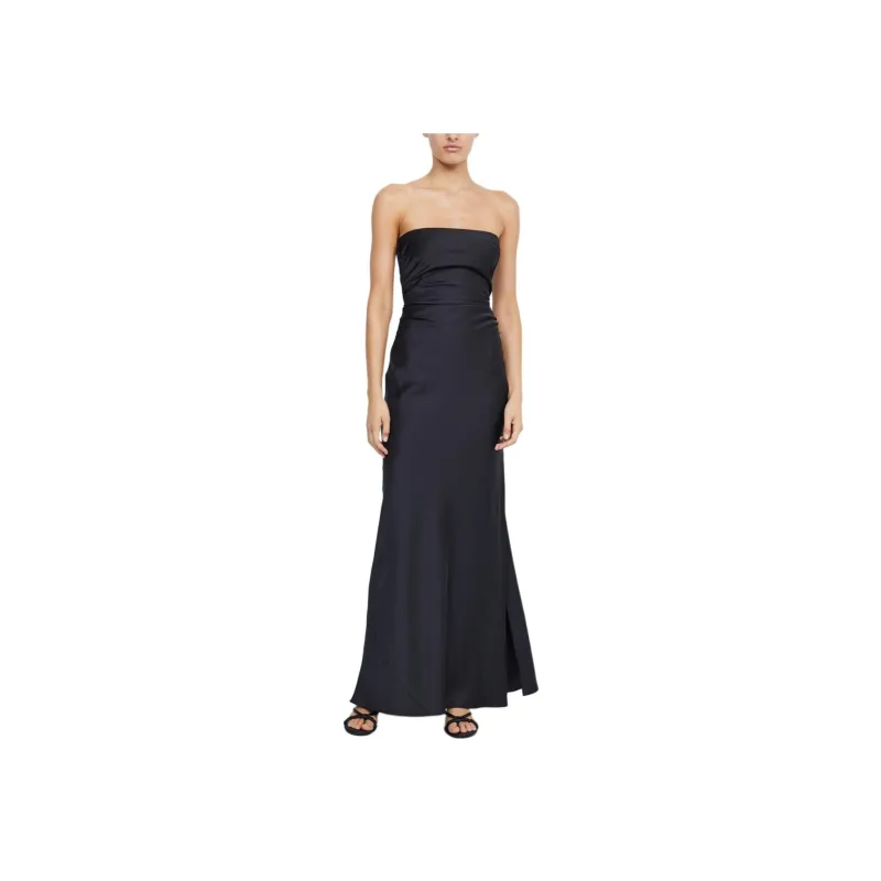 BEC+BRIDGE ETERNITY STRAPLESS MAXI Sleeveless Dress Women's BLACK/Black-0