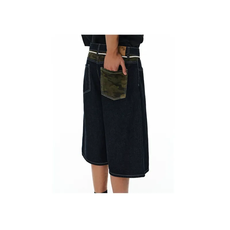 WORKSOUT Denim Shorts Unisex-3