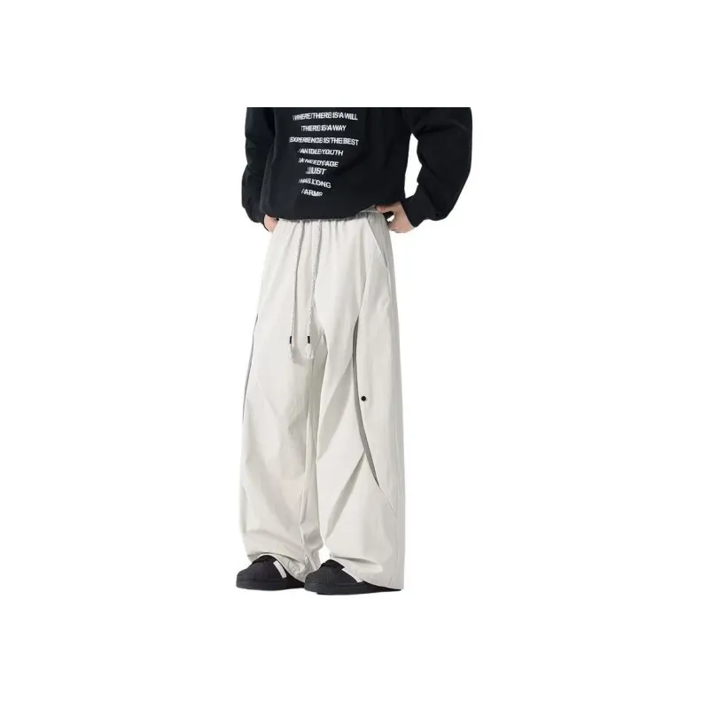 NOME Versatile Fashion Loose Fit Comfortable Wide Leg Pants Unisex-24