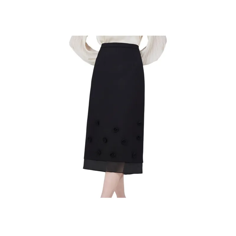 Hang Yi Court Casual Long Skirt Women's-0