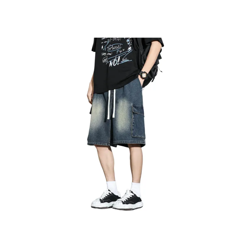 Nuthink Denim Shorts Unisex-10