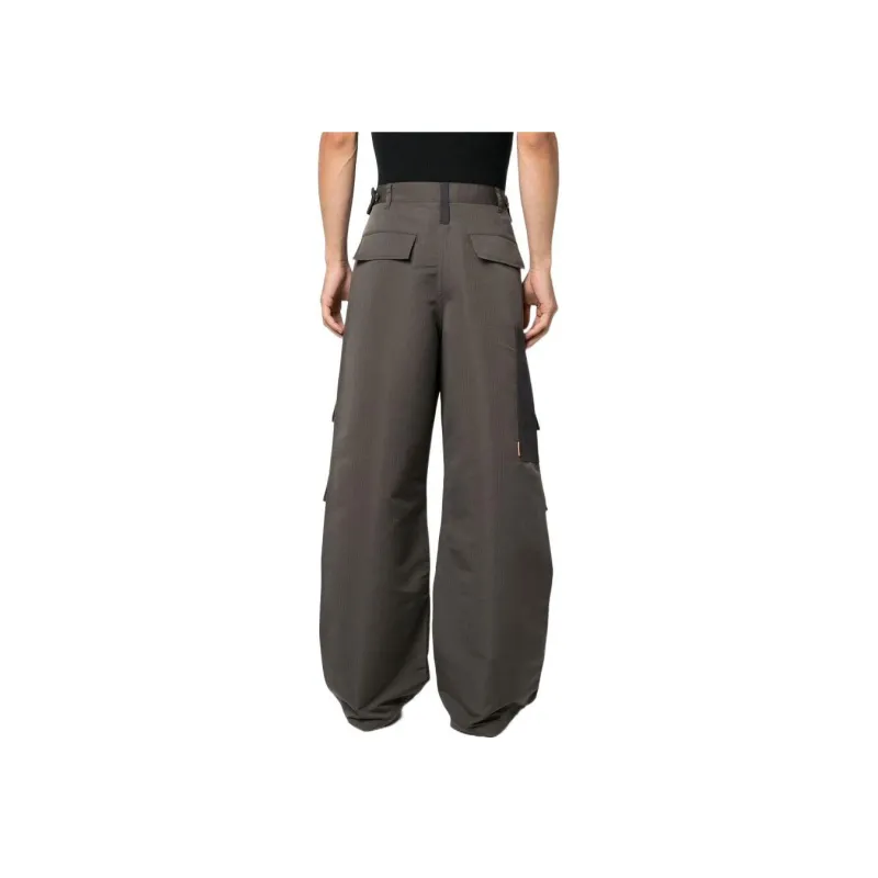 Acne Studios Cargo Pants Men Brown Green-3