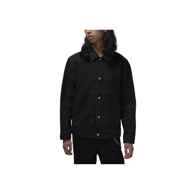Jordan Essentials Jackets Coats Unisex Black-3