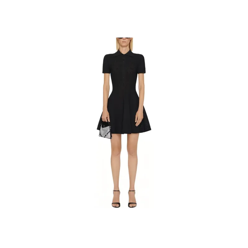 Givenchy Monogram 72 Jacquard Mini Polo Dress-1