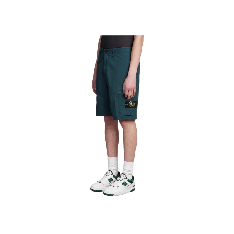 STONE ISLAND Compass patch Cargo Shorts-3