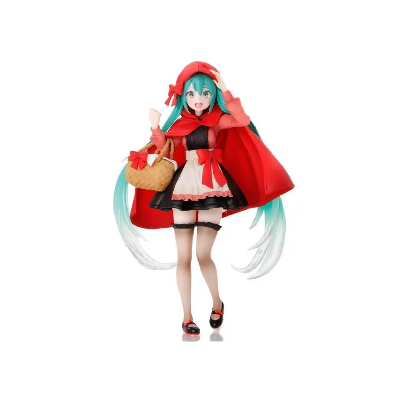 TAITO Hatsune Miku Wonderland Little Red Riding Hood Reissued Version Bonus Gifts 18cm-0
