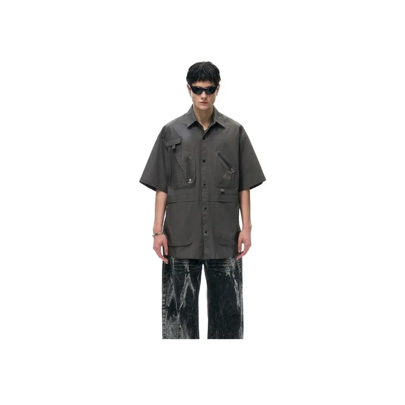 IMXS Shirts Men Gray-2