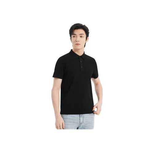 LILANZ 블랙 25XTX5131S 남성 폴로 셔츠