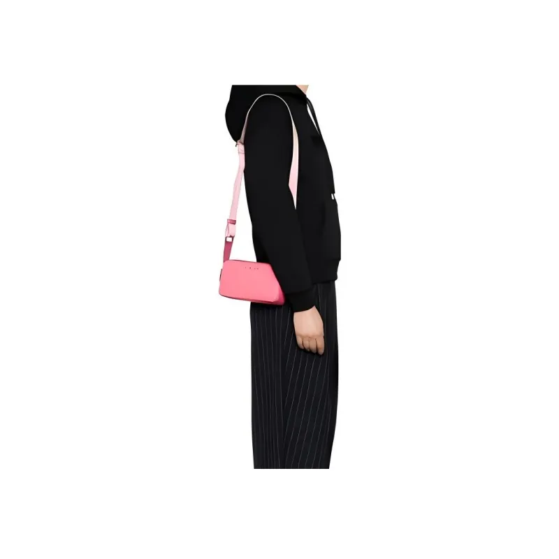 MICHAEL KORS Calfskin Shoulder Bag Crossbody Bag Women's Fuchsia-2
