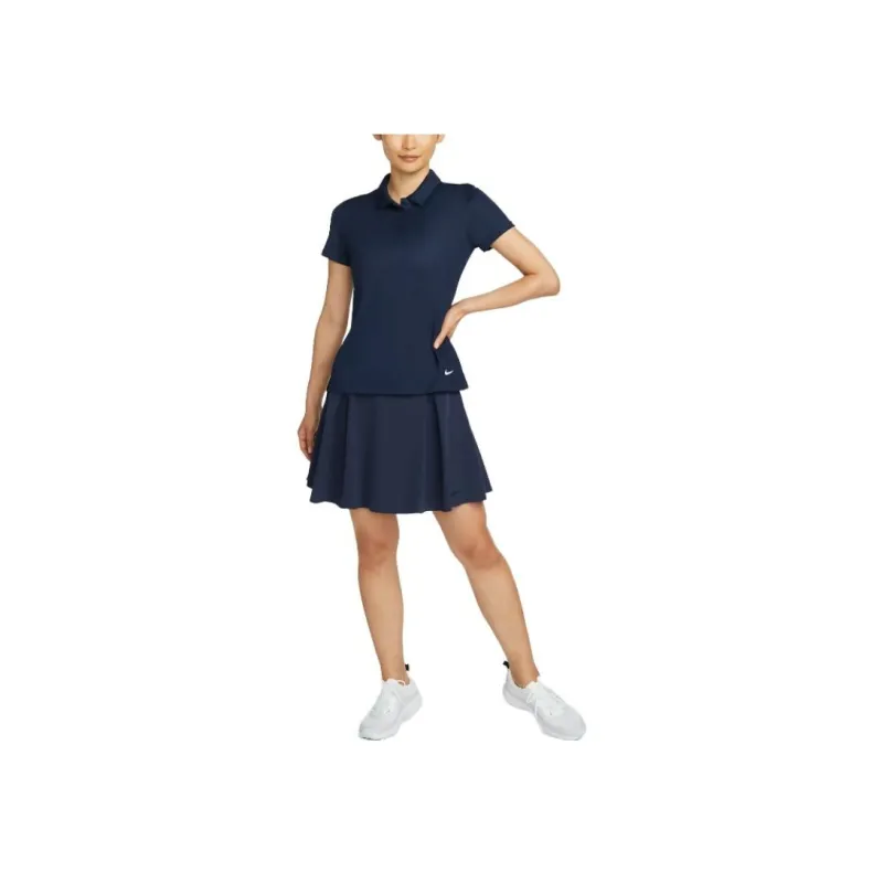 Nike Polo Shirts Women's Navy Blue-2