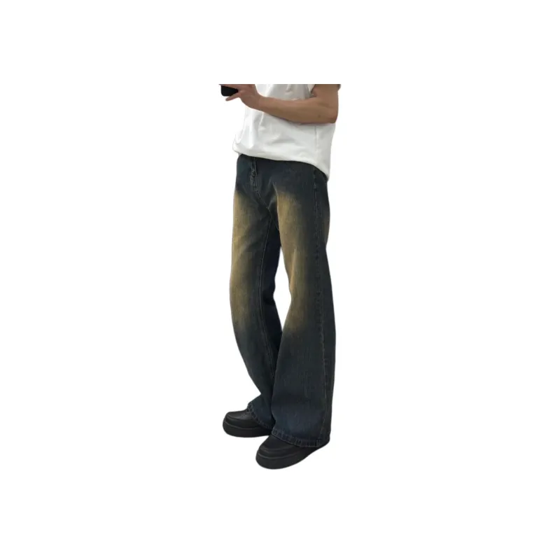 KVIV Jeans Men Vintage Blue -2