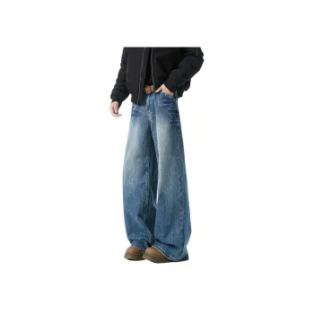Pirkadat Jeans Unisex Blue