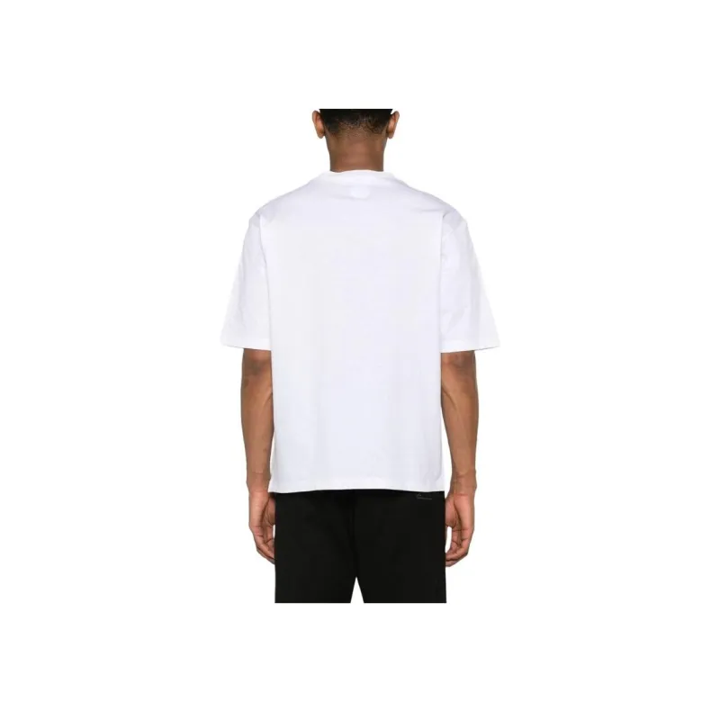 DSQUARED 2 Blurred Logo Printed Crewneck T Shirt-1