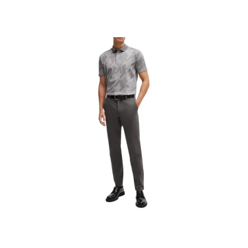 HUGO BOSS Stretched Slim Fit Trousers-1