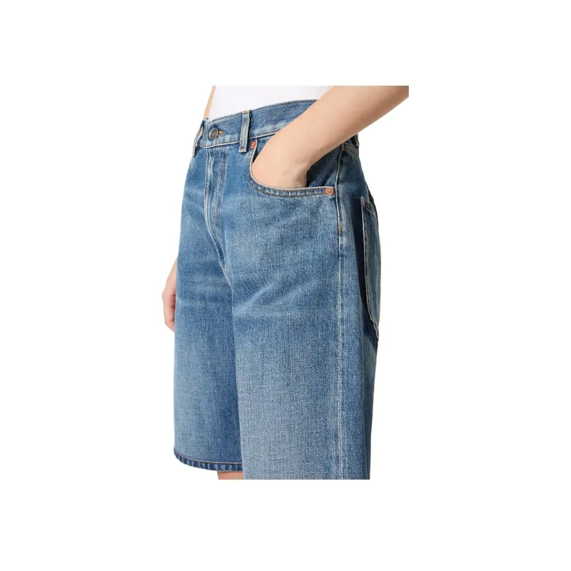 Valentino Garavani Denim Shorts-1