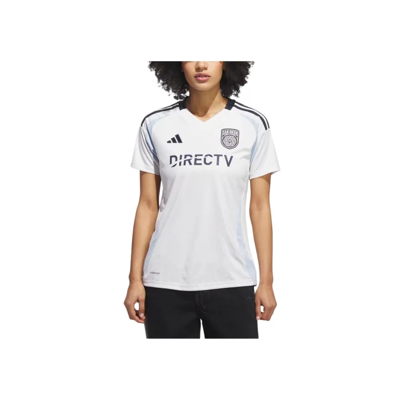 Adidas Women's San Diego Fc 25/26 Away Jersey Core White/Mls Sdi 3pp-2