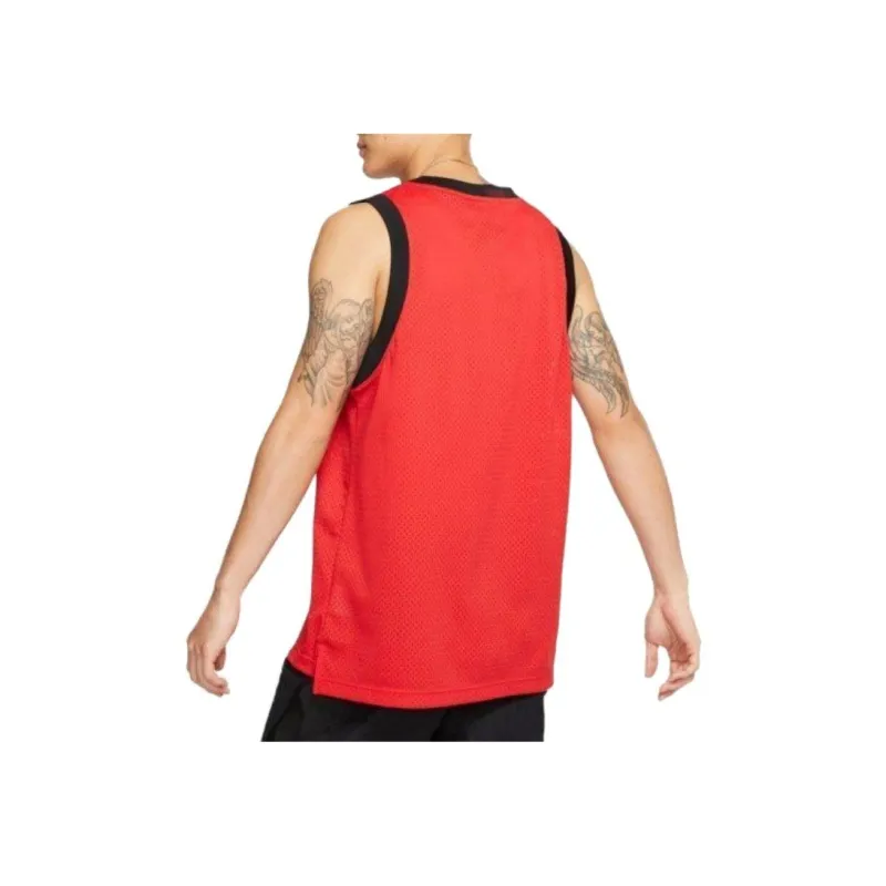 Jordan Jumpman Basketball Jerseys Men Red-3