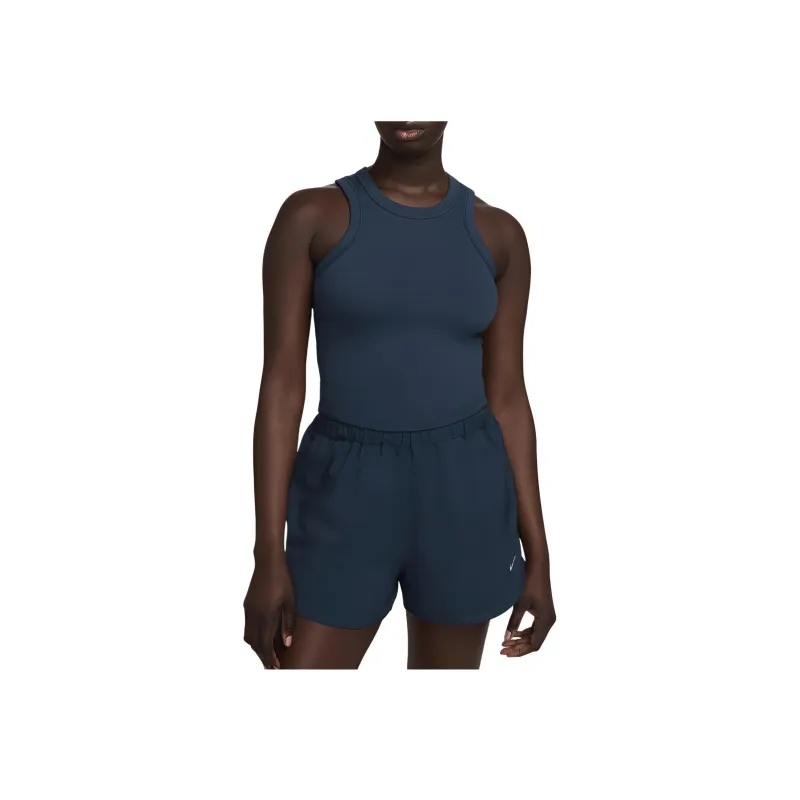 Nike One Fitted Women's Dri FIT Cropped Tank Top-0