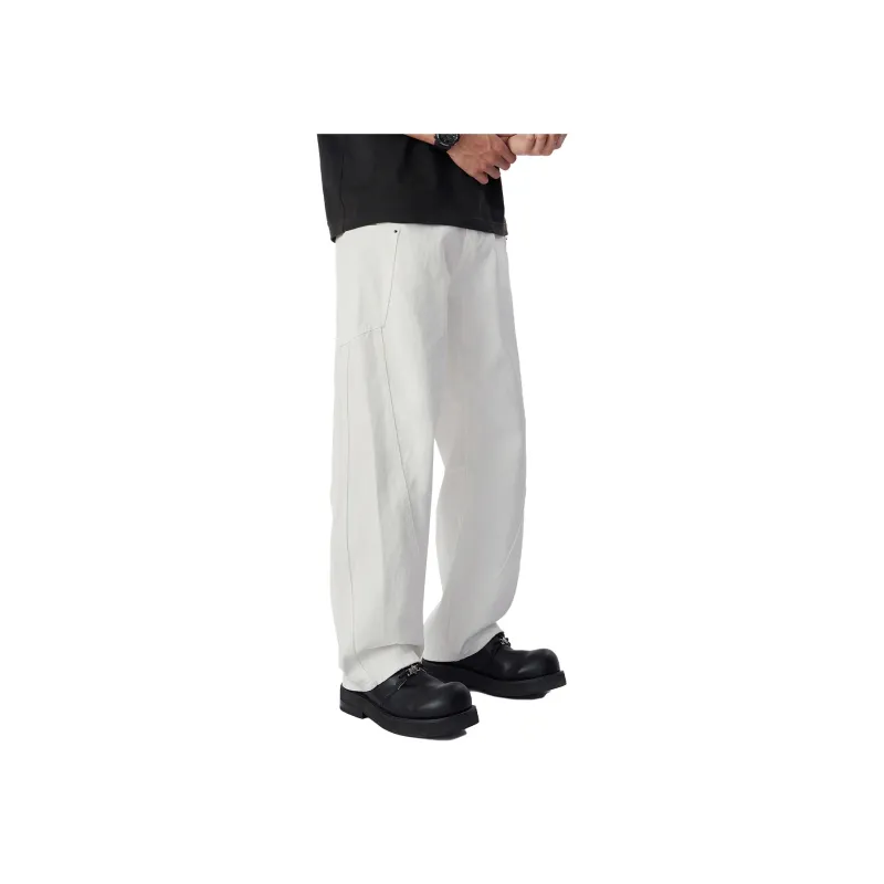 WPOOLL Jeans Men White-4
