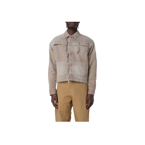 WOOD WOOD 샌디 색상 남성 자켓