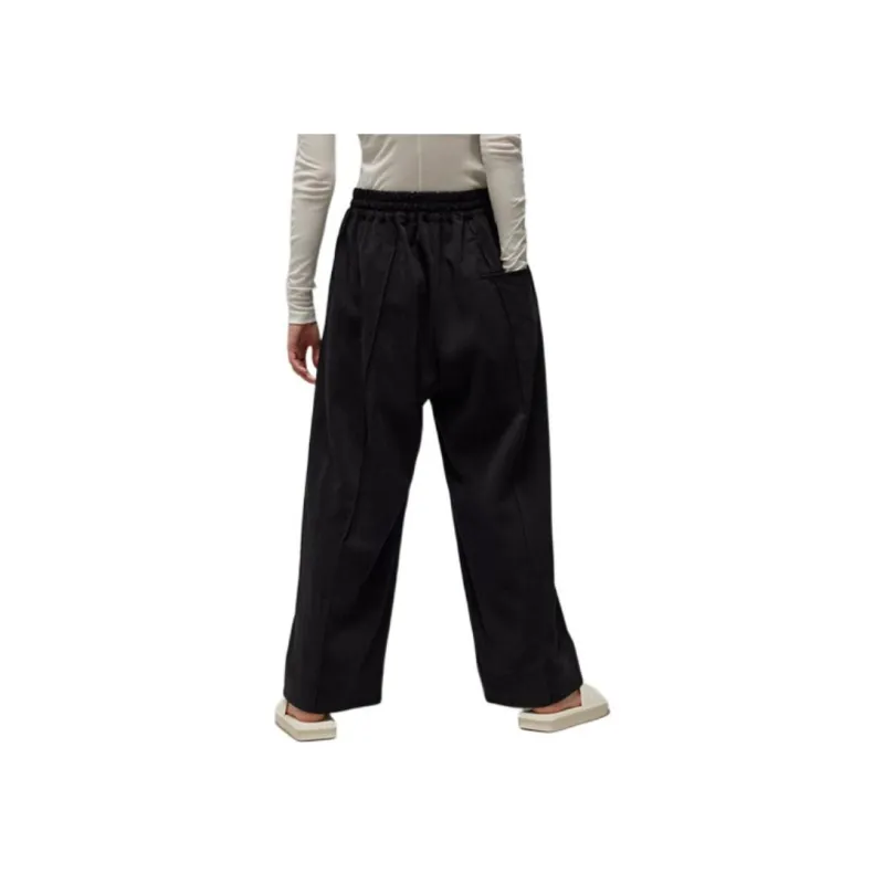 Y-3 Drawstring-waist Wide-leg Trousers-2