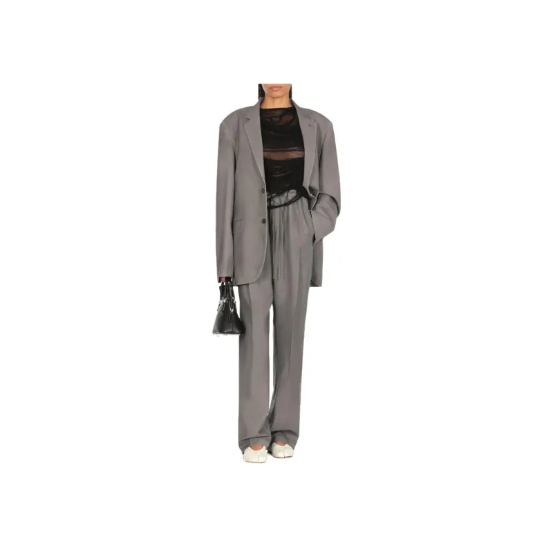 Maison Margiela Tailored Trousers 'Medium Grey'-3