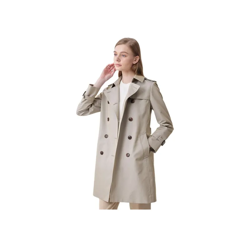 HAZZYS Trench Coats Women's-6