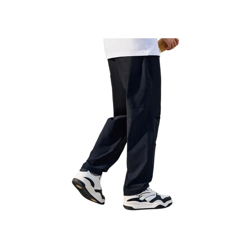 Anta Life Collection Casual Pants Men's Basic Black-2