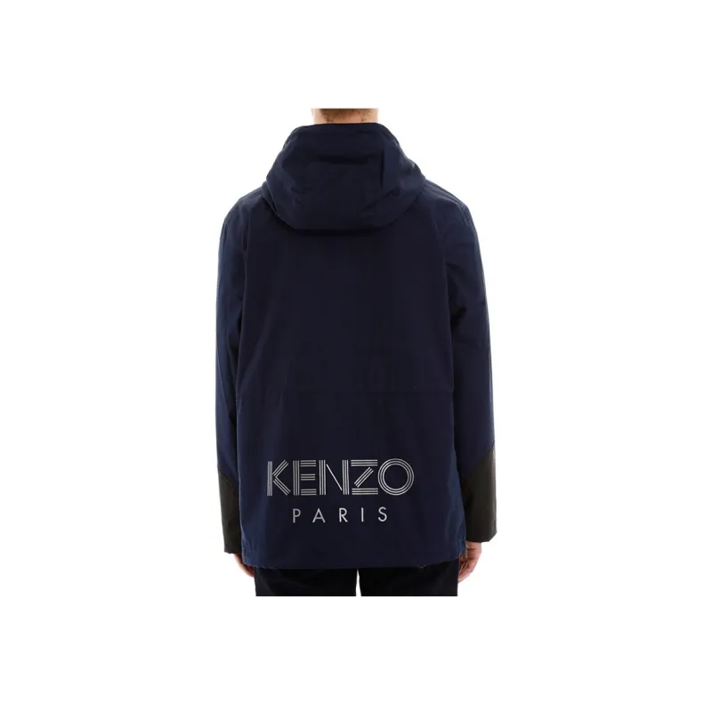 KENZO Jackets Men Marine Blue-3