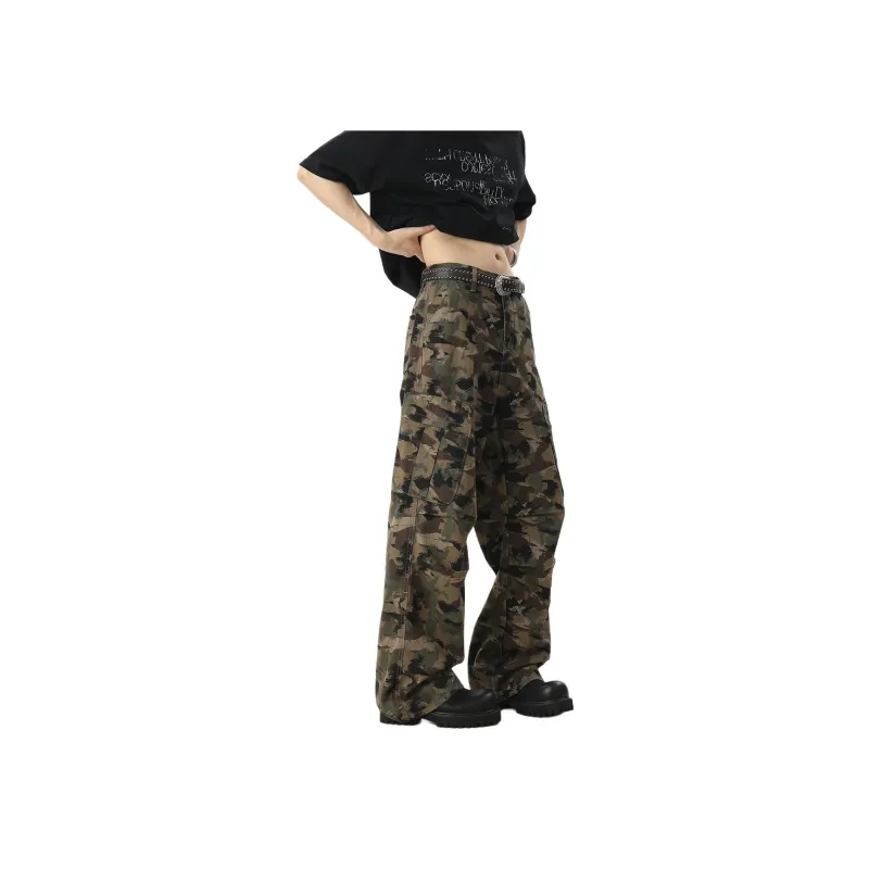 T-IRA Jeans Unisex Jungle Camouflage-2