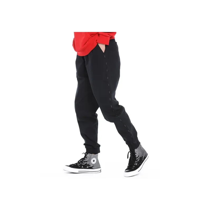 Converse Knitted Sports Pants Men's Black-4