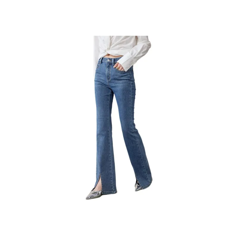 A21 Jeans Women's Light Medium Blue-1