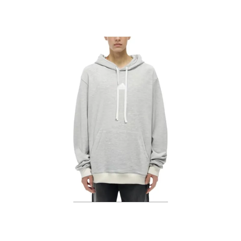 Adidas Free Shipping With AdiClub Lounge French Terry Colored Mélange Hoodie-1