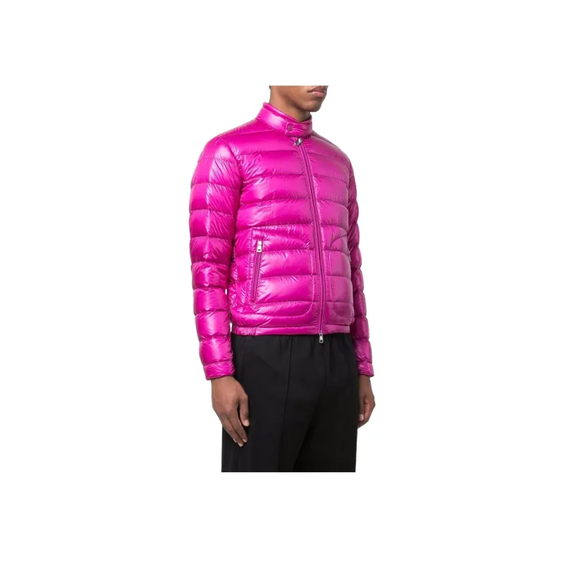 Moncler Acorus Series Down Jackets Men Rose Red-3