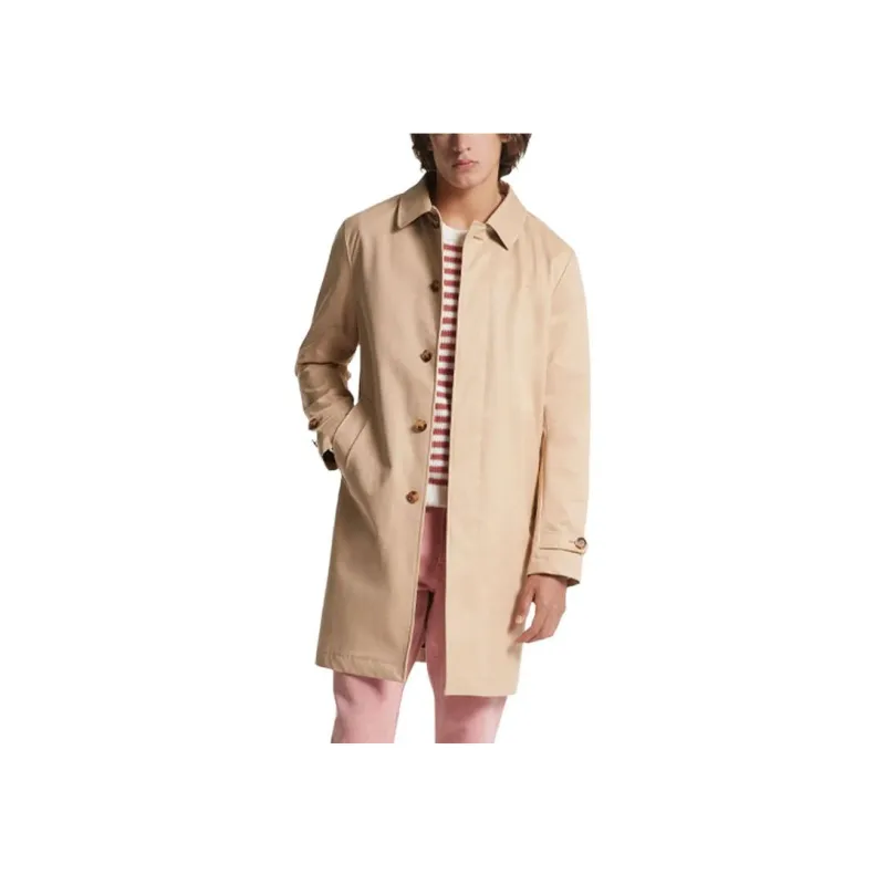 MICHAEL KORS Cotton Blend Balmacaan Coat-0
