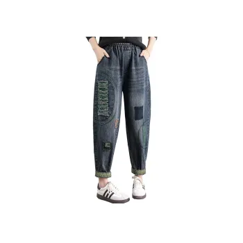Cypress House Jeans Women's Dark Blue & Green