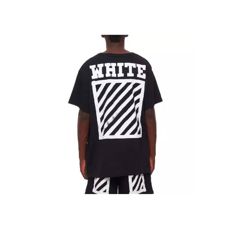 OFF WHITE Brushed Diag T shirt-3