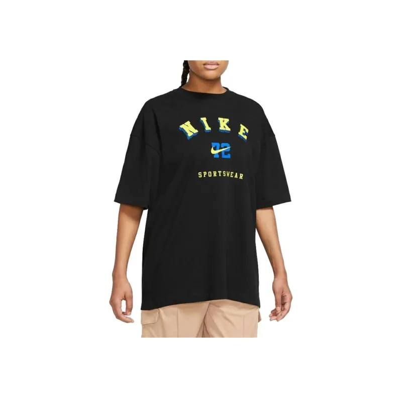 Nike T Shirts Women's Black-0