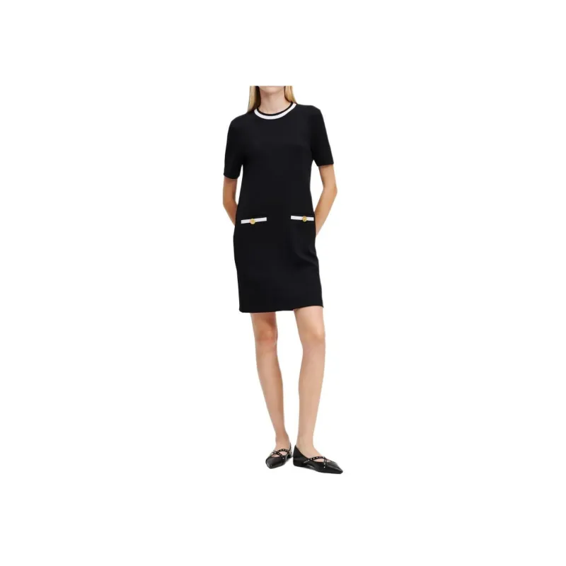 Karl Lagerfeld Essential T shirt Dress-3