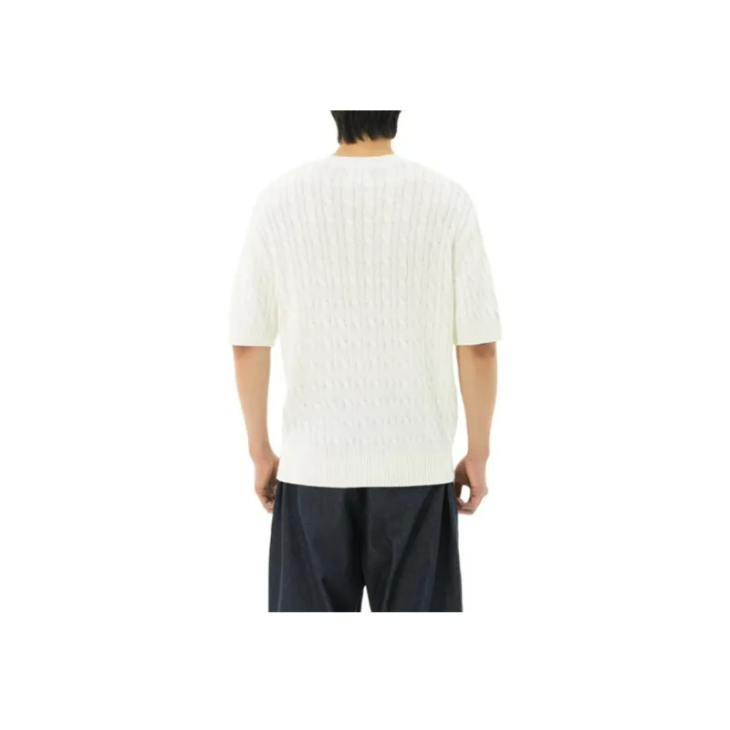 Lee Knitwear Unisex White-3